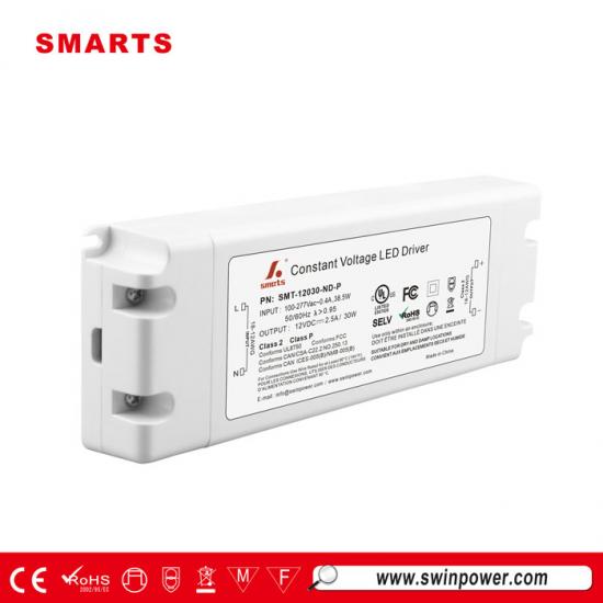 Non dimmable led driver 30w