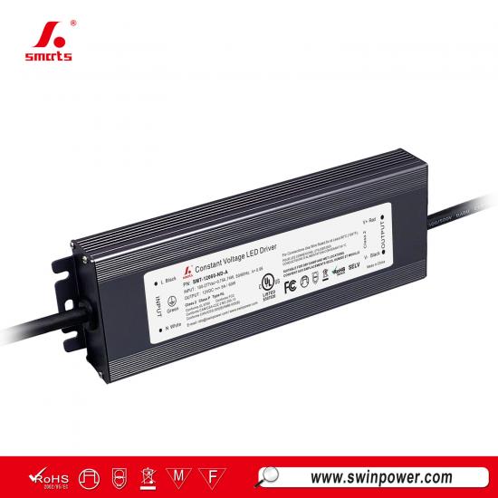 Alimentation driver LED étanche non dimmable 12 V 24 V 60 W pour éclairage LED - Swin Power