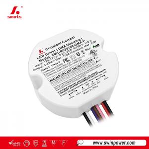 Pilote LED rond à courant constant dimmable DALI-2 de 20 W à commande numérique pour projets d'éclairage - Swin Power