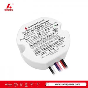 Pilote LED rond à intensité variable DALI-2 de 40W à haut rendement pour éclairage LED - Swin Power