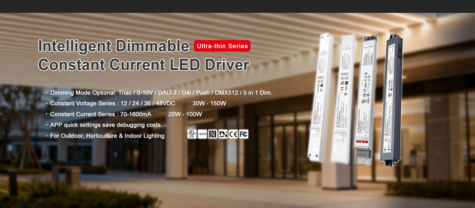 Intelligent Dimmable Constant Current LED Driver