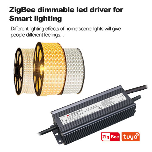 Pilote LED dimmable ZigBee pour un éclairage intelligent
