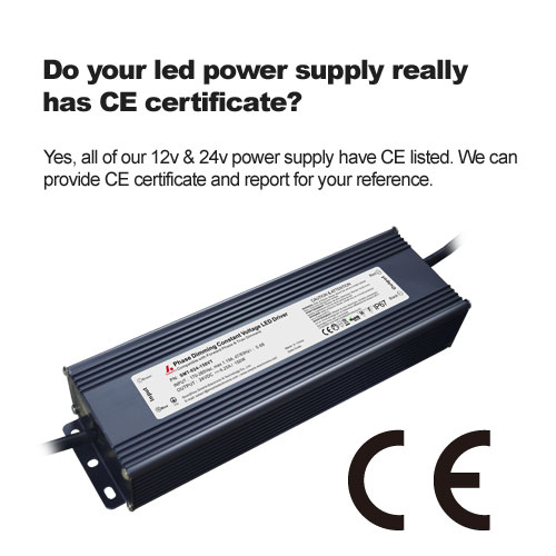 Votre source d'alimentation LED a-t-elle vraiment un certificat CE 