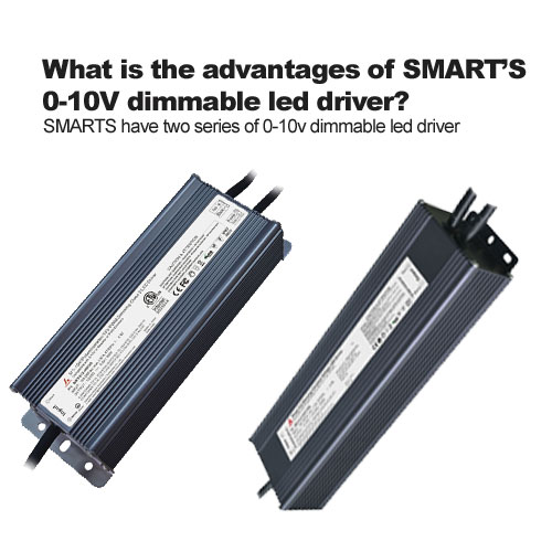 Qu'est-ce que les avantages de la SMART, 0-10V dimmable a mené le conducteur?