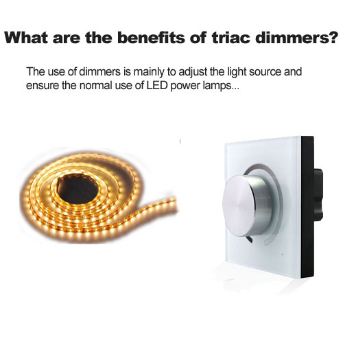 Quels sont les avantages des gradateurs triac ?