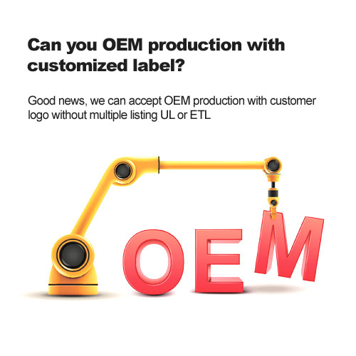 pouvez-vous OEM production avec personnalisé étiquette? 