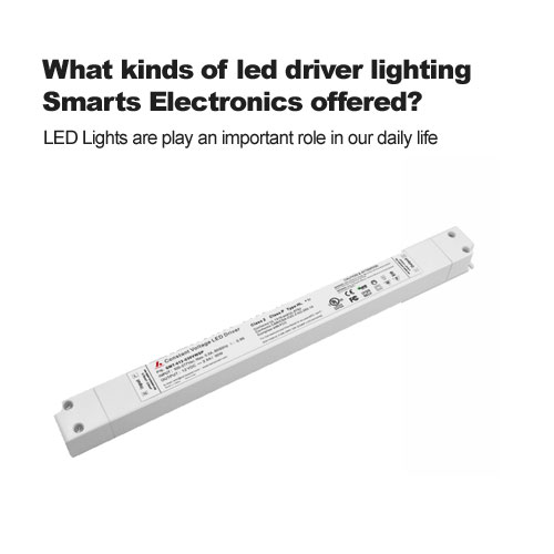 Quels types d'éclairage LED intelligent allument les pilotes offerts?