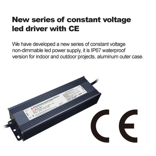 Nouvelle série de pilote de LED de tension constante avec CE
