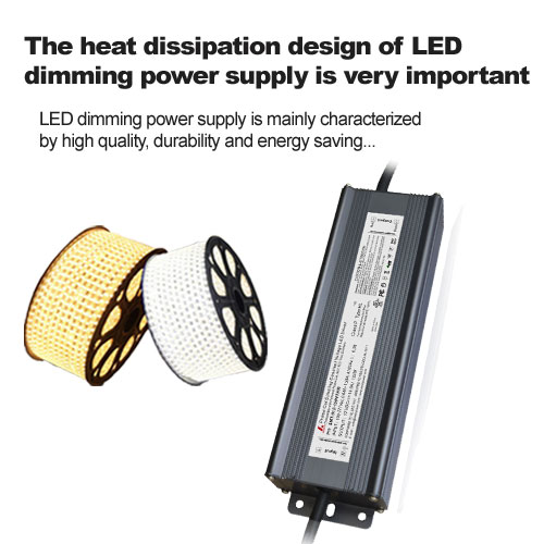 la conception de dissipation thermique de l'alimentation à gradation LED est très importante
