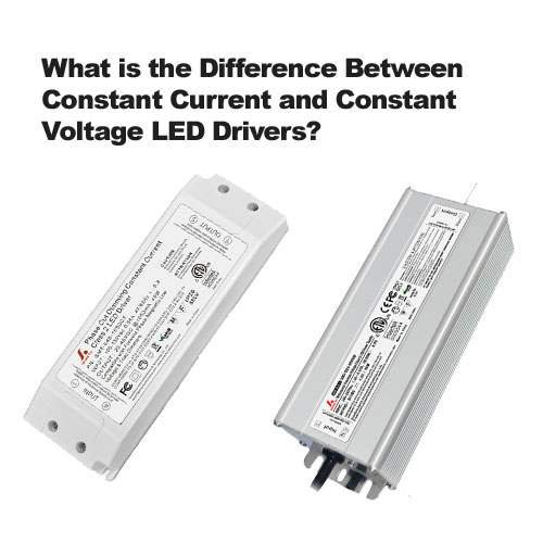 Quelle est la Différence Entre le Courant Constant et Tension Constante Drivers de LED?