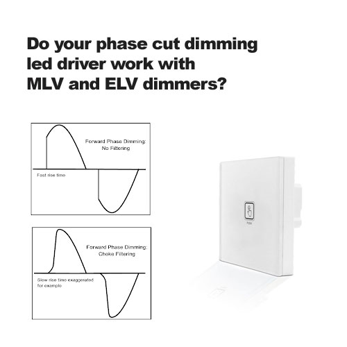 votre pilote de gradation à LED à coupure de phase fonctionne-t-il avec les gradateurs MLV et ELV?