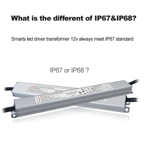  Quoi est la différence de IP67 et IP68? 