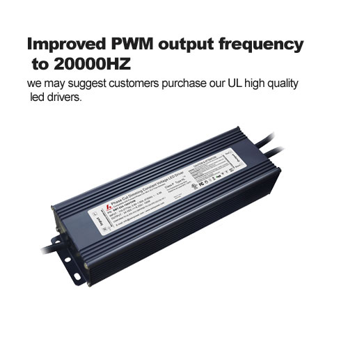 fréquence de sortie pwm améliorée à 20000hz