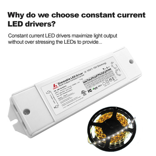 Pourquoi choisissons-nous des drivers de LED à courant constant ?