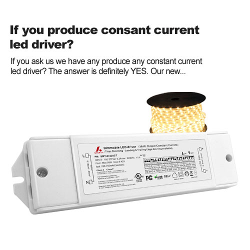 Si vous produisez un pilote LED à courant constant ?
        